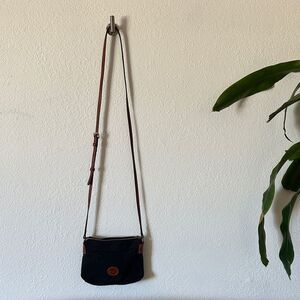 DOONEY & BOURKE Naylon Black and Brown Crossbody Bag